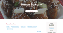 Desktop Screenshot of hunanbalconybronx.com